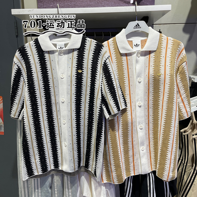 阿迪达斯三叶草男子POLO短袖T恤