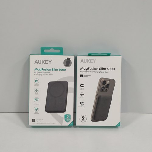 AUKEY磁吸无线充电宝20W5000mAh