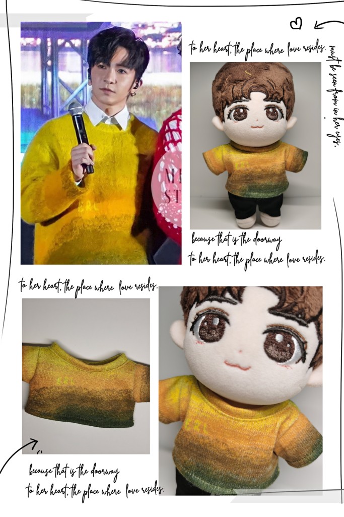 20cmmirrorAnsonLo公仔衫娃衣