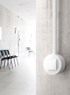 德国吉徕gira Studio智能开关插座 单开五孔usb插座面板开关套装