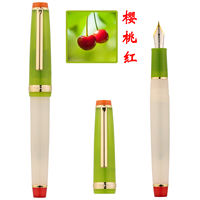 Hand-polished Jinhao 82 New Limited Edition chicken-tail calligraphy Practice Gift Special Fine EF ink pen thumbnail 5