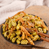 临安笋丝青豆 临安天目山即食笋干青豆 水煮青豆笋丝非独立小包装