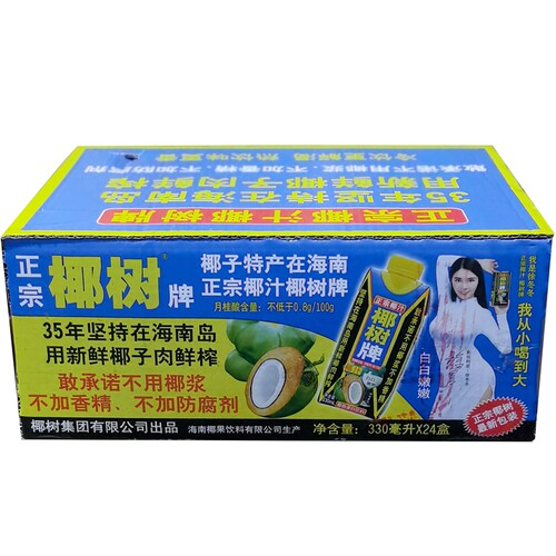 植物蛋白商用饮品海南椰树椰子汁