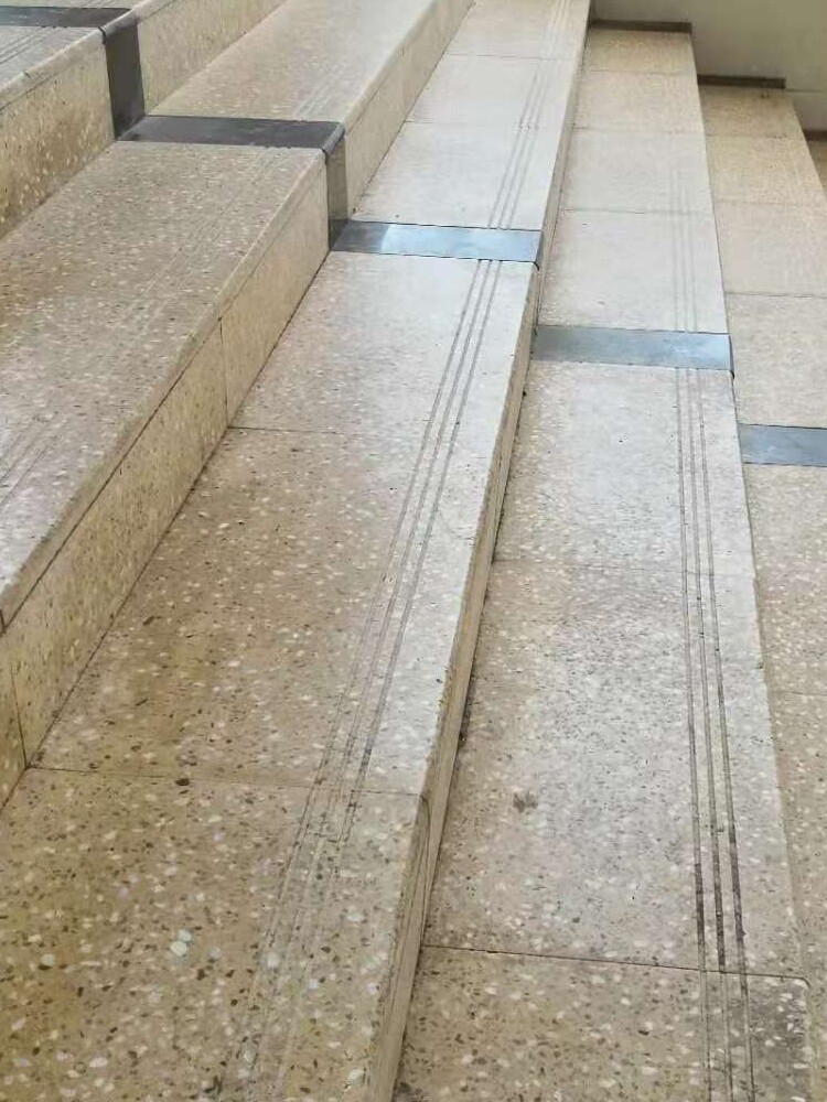 成品水磨石楼梯踏步砖板防滑预制板踢脚线砖w022