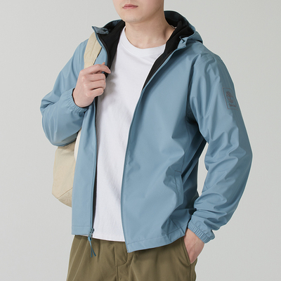 Timberland添柏岚梭织外套男装防风跑步外套连帽运动服上衣A2GUS