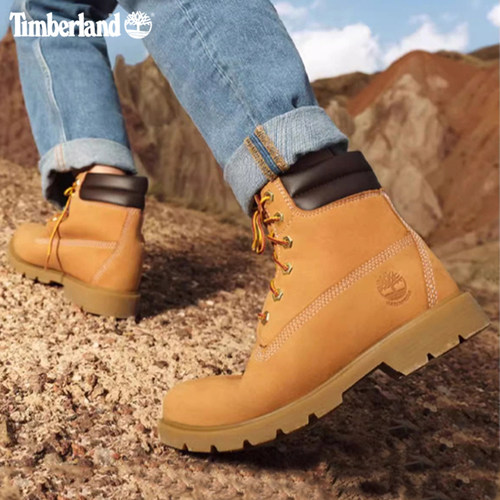 Timberland添柏岚女鞋马丁靴户外徒步登山高帮靴子女款防水马丁靴