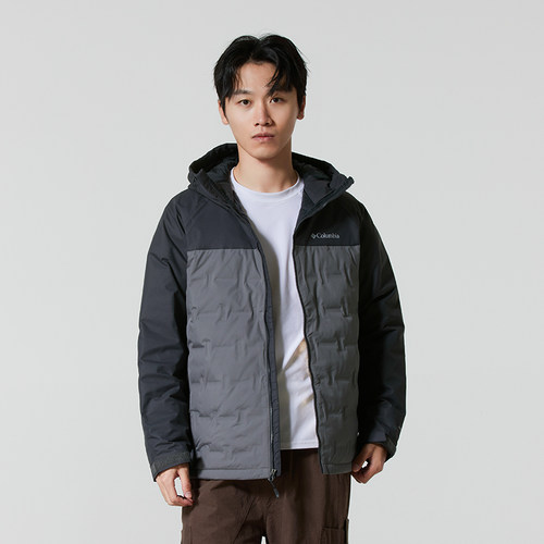 哥伦比亚羽绒服男士秋冬新款户外防水运动服保暖钛金点热能反射