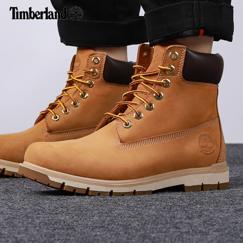 Timberland添柏岚高帮徒步鞋男鞋秋冬户外运动休闲防滑皮革马丁靴