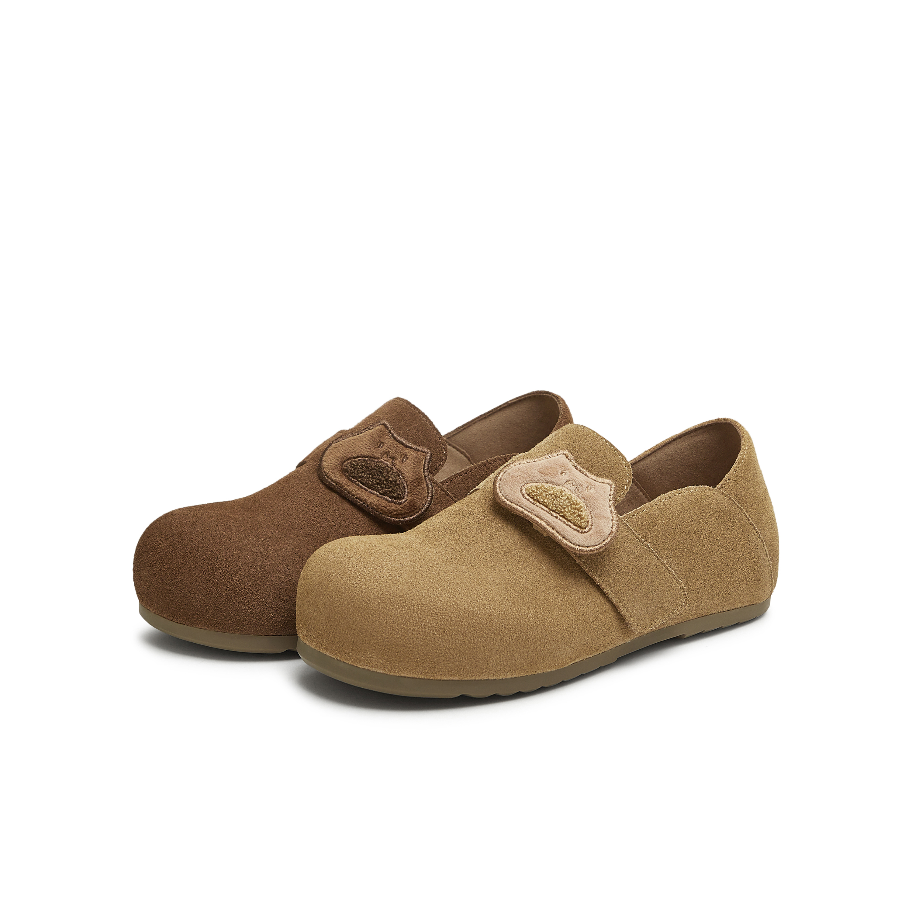 天美意复古厚底麻薯勃肯鞋