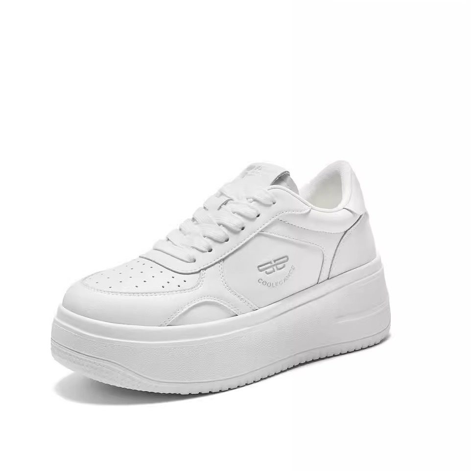 百丽简约百搭厚底小白鞋女鞋子2025新款鞋休闲板鞋E7J1DCM5,女鞋,休闲板鞋,淘宝优惠券,粉丝福利购,淘宝优惠卷
