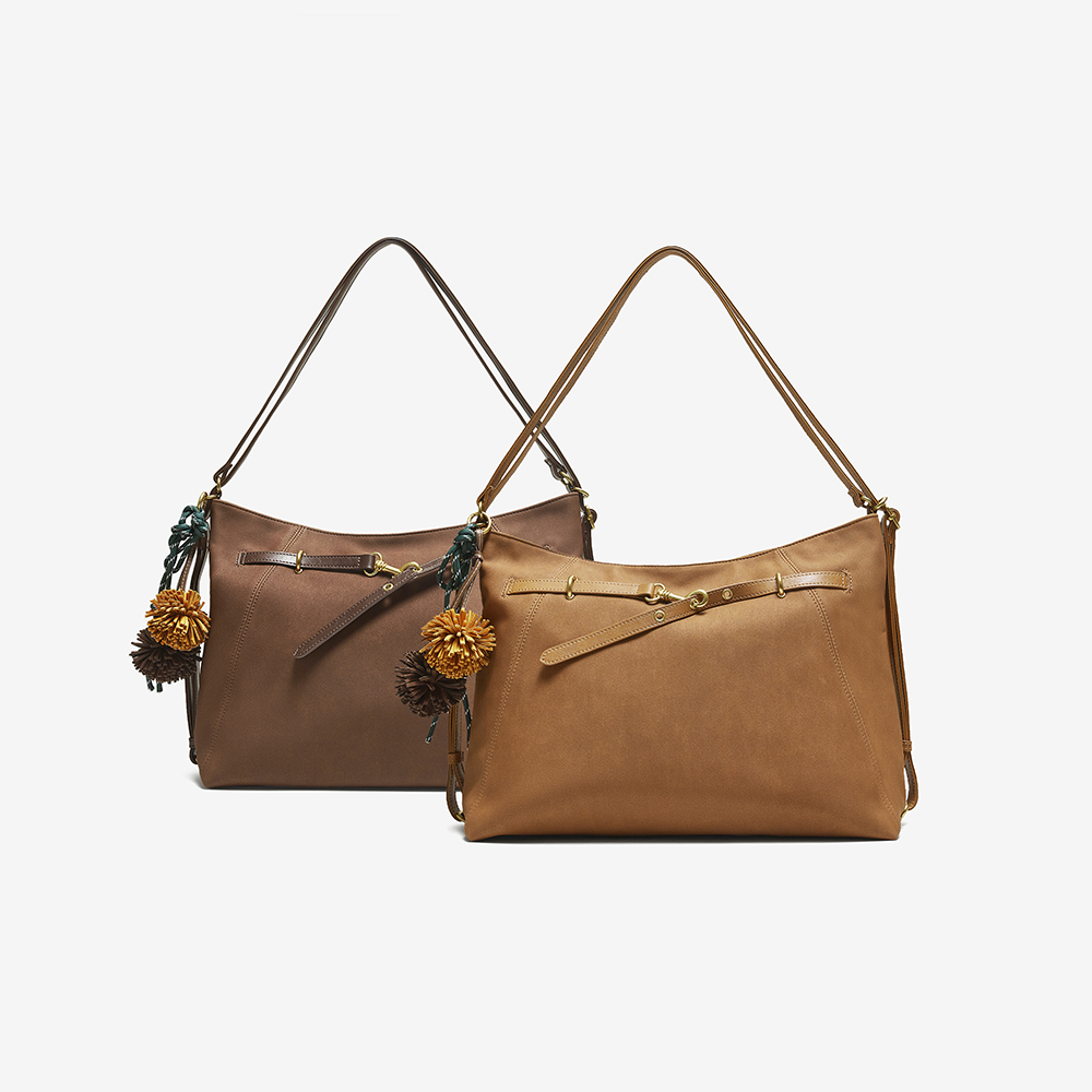 百思图25冬新款大容量托特包