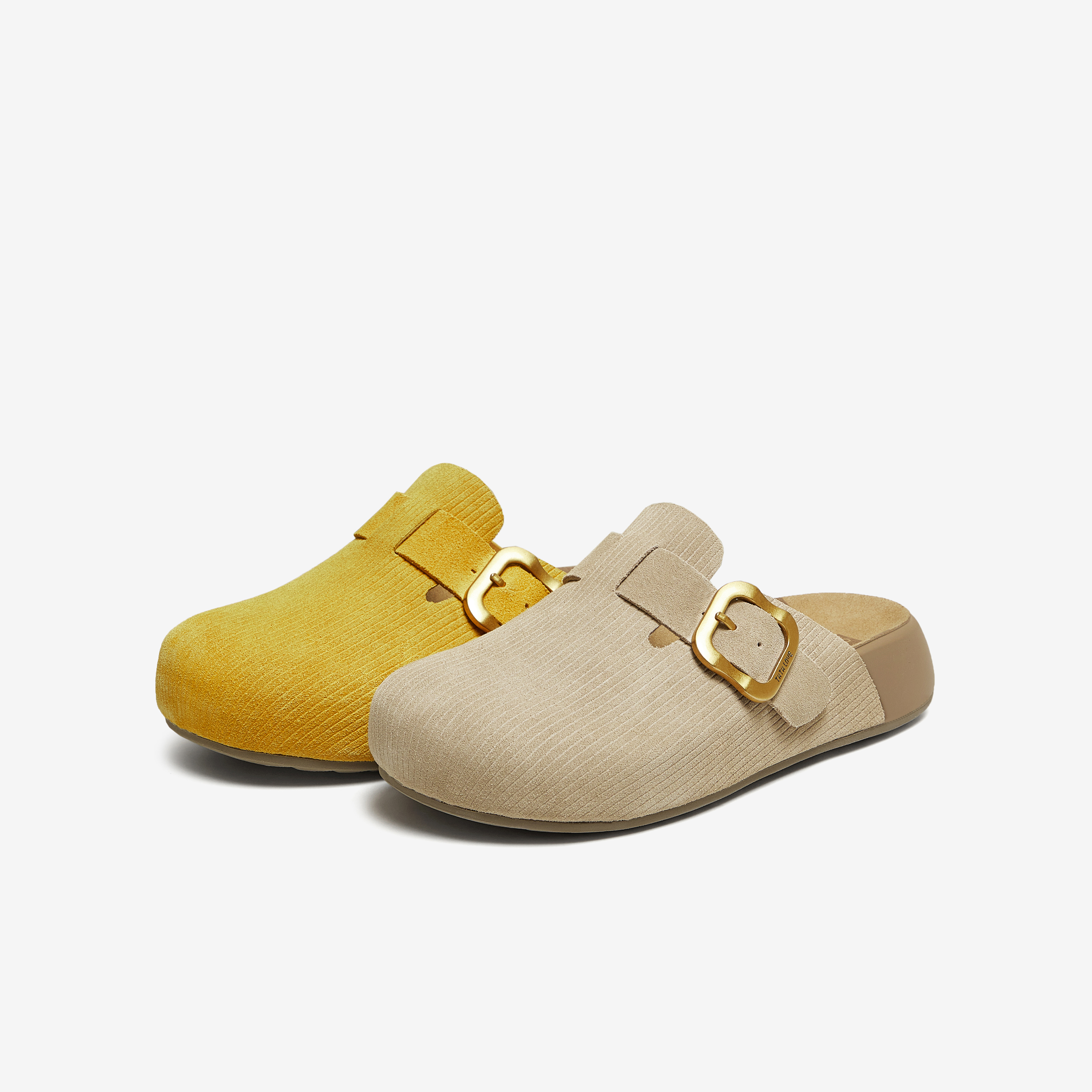 TATA他她2025年秋休闲鞋勃肯鞋