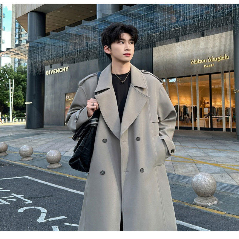 风衣外套男士春秋薄款韩系英伦