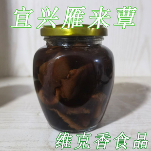 宜兴/溧阳雁来蕈野生食用菌舌尖上的美食推荐1瓶包邮雁来蕈