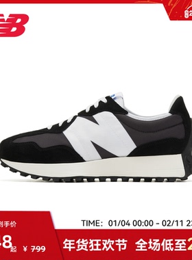 NEW BALANCENB NB官方奥莱厚底增高男女运动休闲鞋MS327LB1