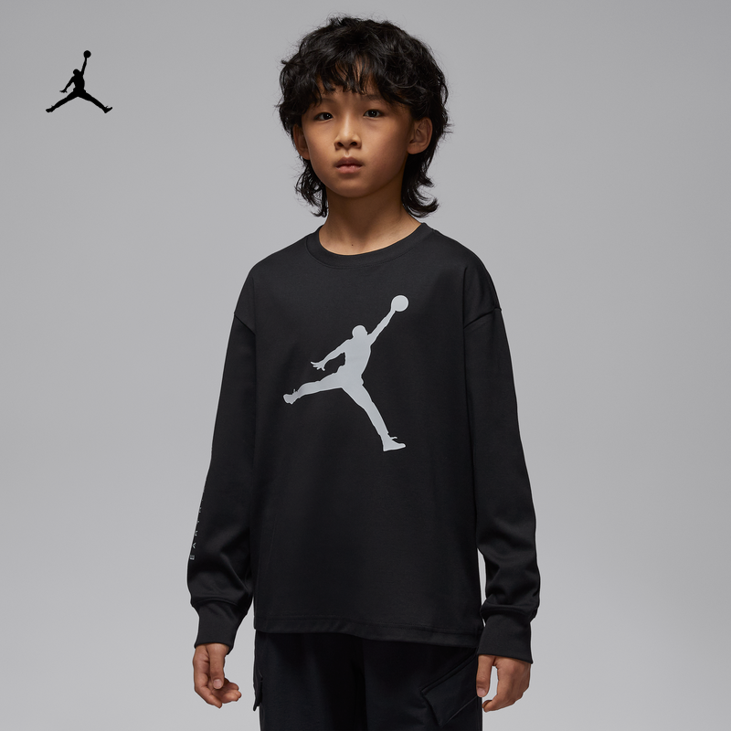 Jordan官方JORDAN 大童反光元素长袖T恤IU5393