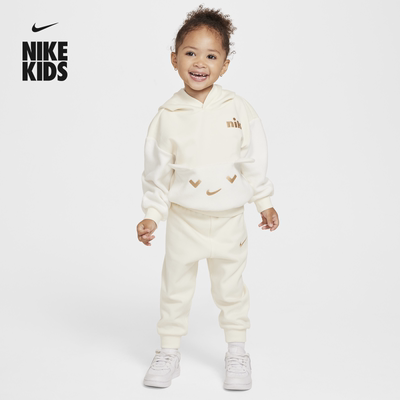 Nike耐克婴童连帽衫和长裤套装