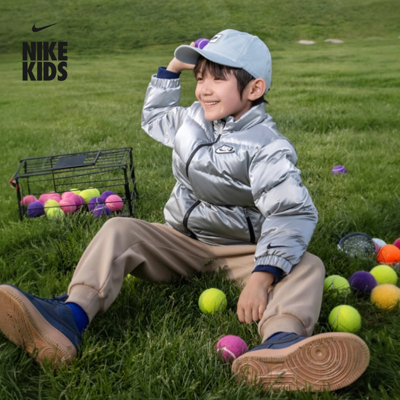 NIKE耐克官方NIKE 幼童羽绒无帽夹克IQ2811
