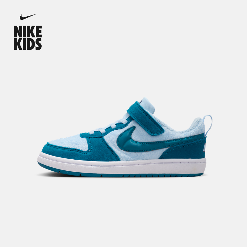 耐克酷菠萝幼童毛绒鞋面运动鞋冬季新款小怪兽NIKE COURT IM7163