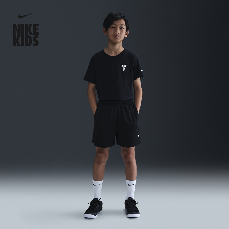 耐克科比大童透气速干短裤男女童运动裤NIKE KOBE DRI-FIT HJ1005