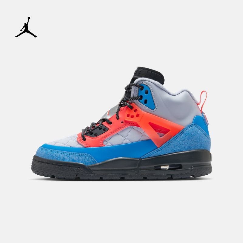 耐克乔丹大童轻便老爹鞋冬季男女童运动鞋JORDAN SPIZIKE FD4653
