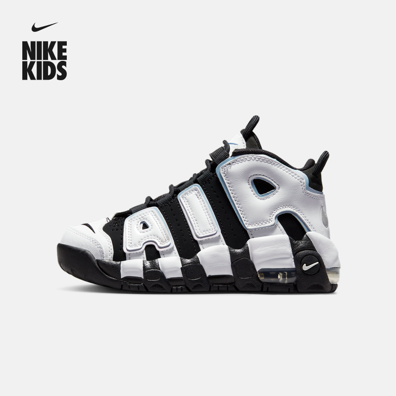 耐克幼童缓震运动鞋冬季男女童部分皮面个性NIKE UPTEMPO DQ6201