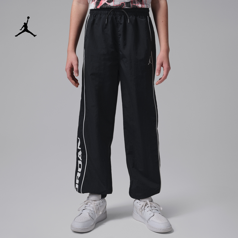 耐克乔丹大童户外梭织长裤春季新款男童轻便运动裤JORDAN IR7977