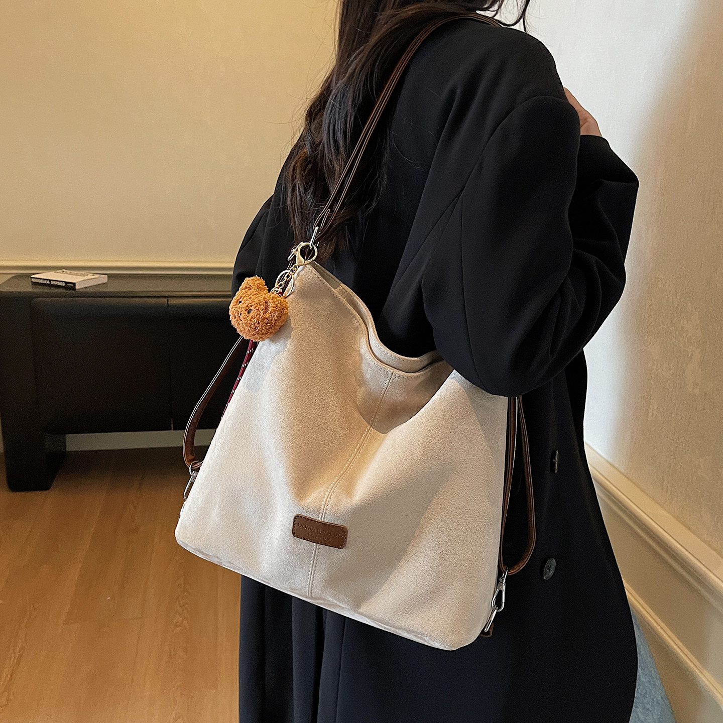 秋冬大容量托特包包女式2025新款时尚百搭单肩斜挎包高级感双肩包,箱包皮具/热销女包/男包,托特包,淘宝优惠券,粉丝福利购,淘宝优惠卷