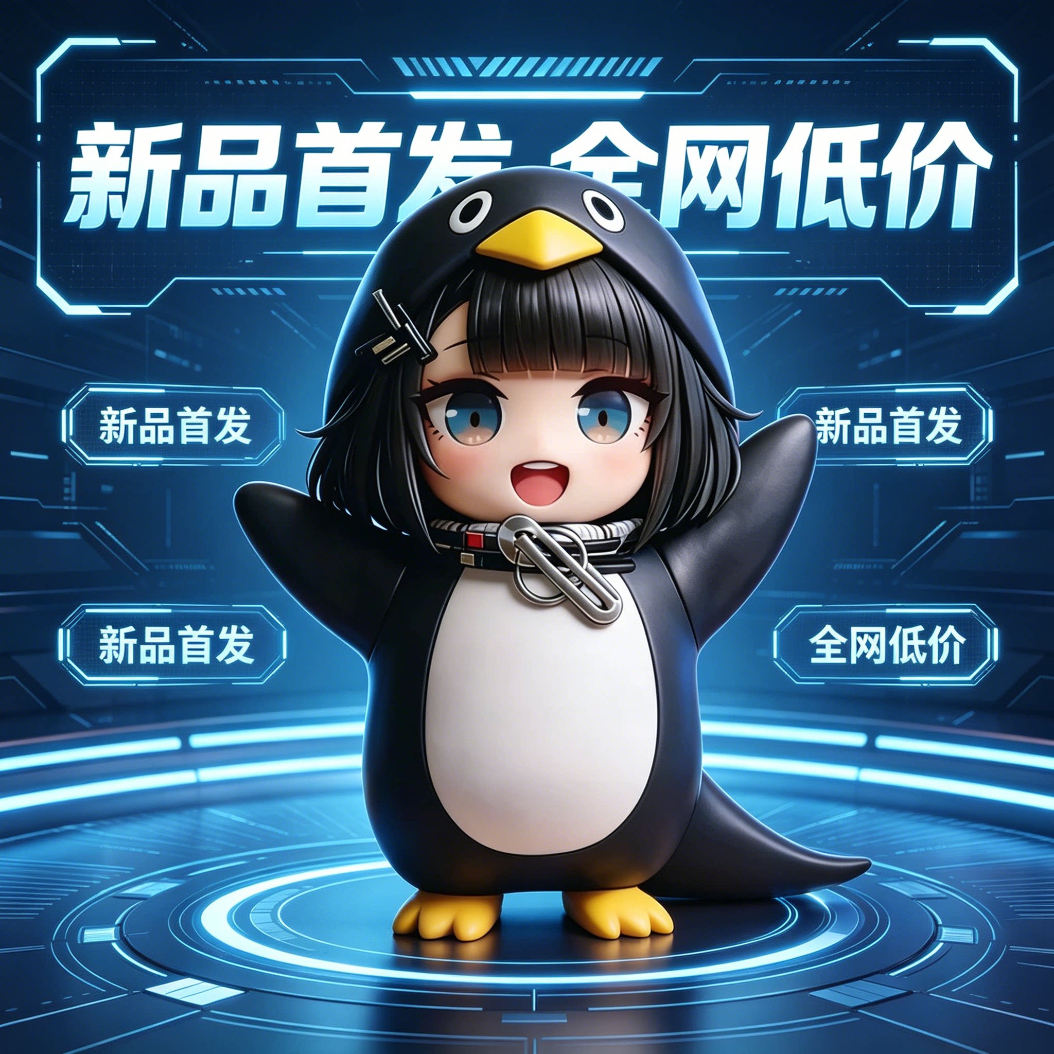 咕嘎-小企鹅【S+顶配版】图片