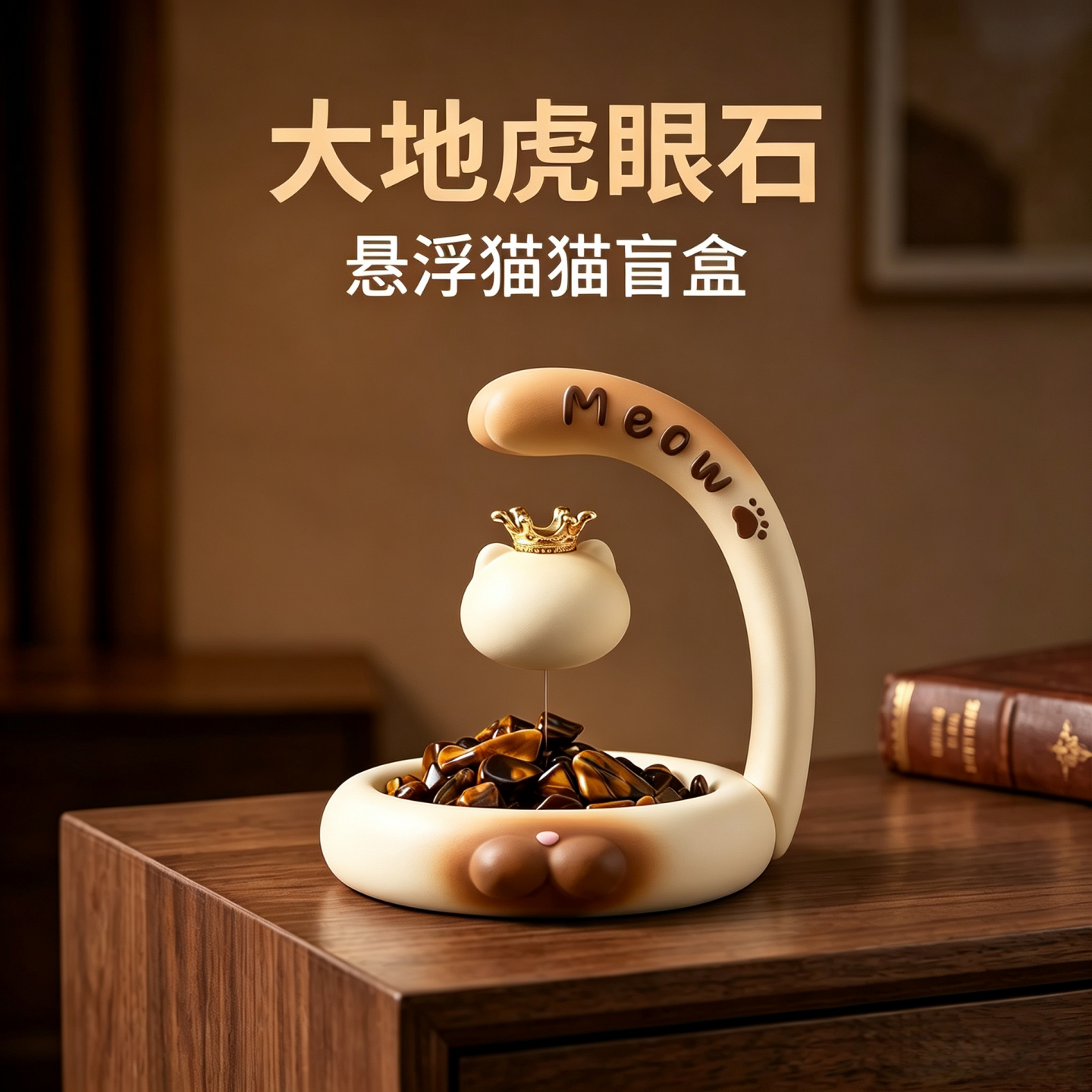 喵之境磁吸晶石猫猫无火香薰盲盒