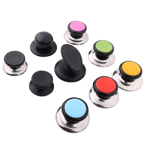 玻璃锅盖把手不锈钢顶珠头帽配件电饭锅盖钮通用款可立防烫提手柄