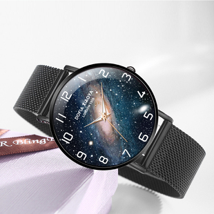 星空男士手表机械表学生正品日月星辰夜光全自动十大瑞士男款品牌