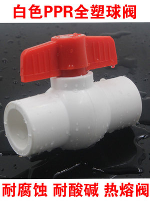 全塑ppr水管热熔阀门开关