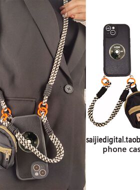 ins复古唱片支架原创挂绳手机壳vivo x100/x90/x80斜挎pro手提链条s19可背带s18防摔s17女s16全包y100软Y200i