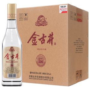古井贡酒&bull;金古井白酒500ml*6瓶