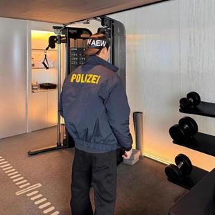 保暖搭子秋冬印花三防棉服加厚保暖硬汉boxy短宽廓形夹克ma1