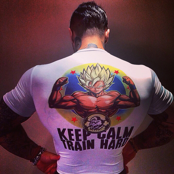 muscledog肌肉狗pro短袖运动t恤