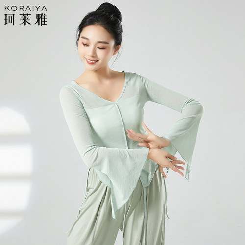 古典舞现代舞飘逸艺考演出上衣女