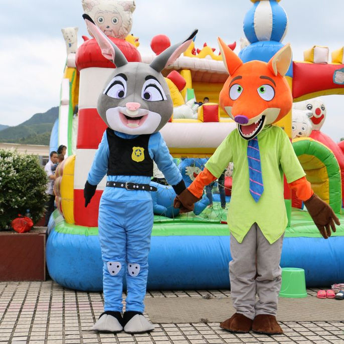 疯狂动物城卡通人偶服装活动道具COSPLAY配件/