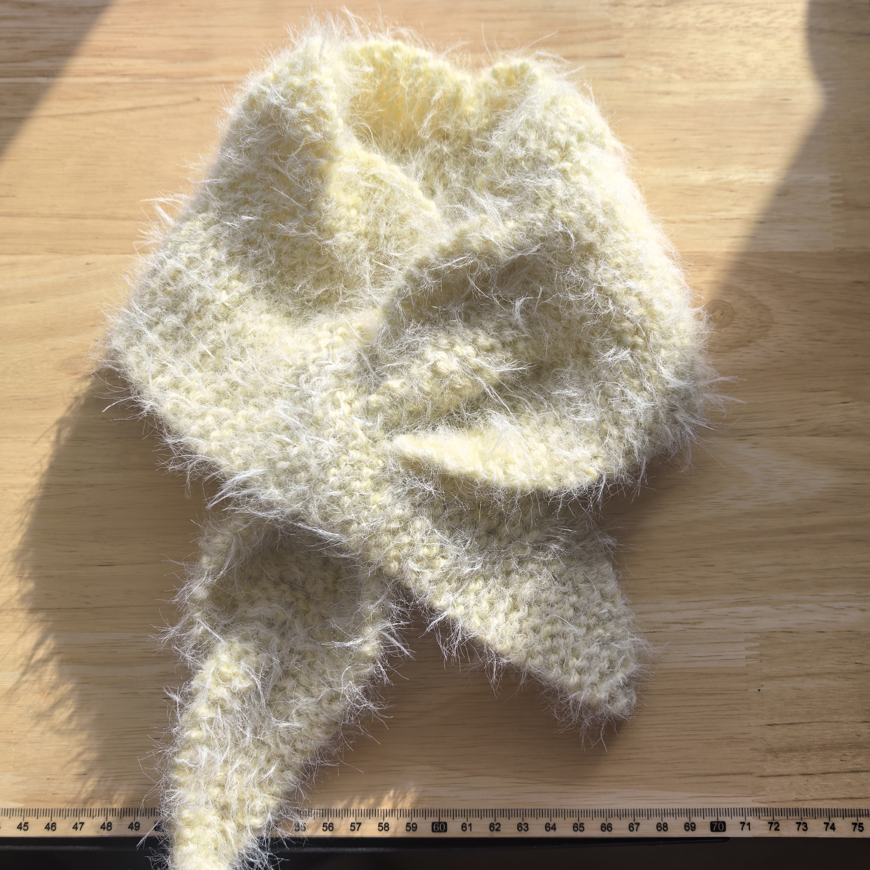 花绽 毛线围巾手工编织 材料包diy自制简单送女友礼物 7天发货