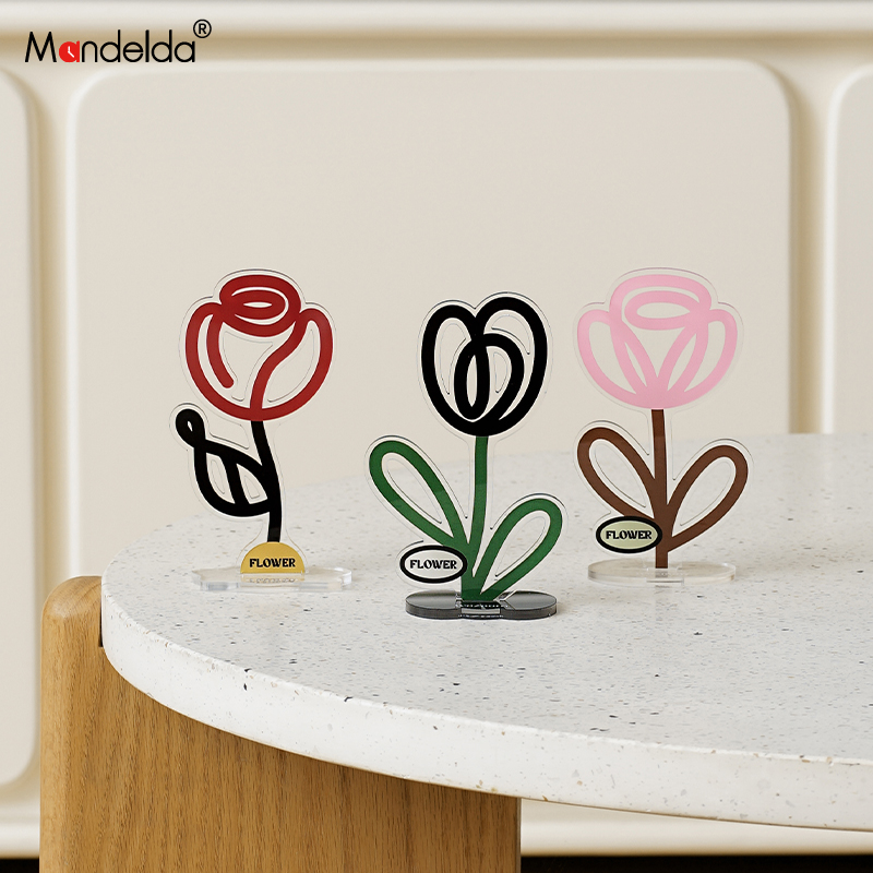 Mandelda艺术花朵装饰品桌面摆件