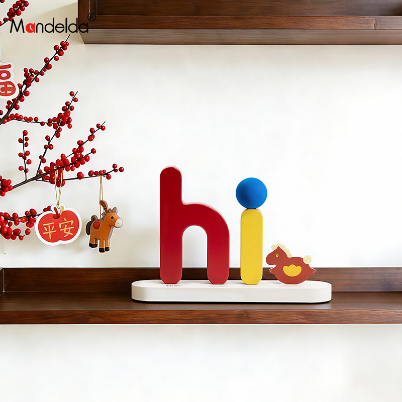 Mandelda入户玄关创意小马摆件乔迁新居电视柜招财装饰品新年礼物,家居饰品,桌面摆件,淘宝优惠券,粉丝福利购,淘宝优惠卷