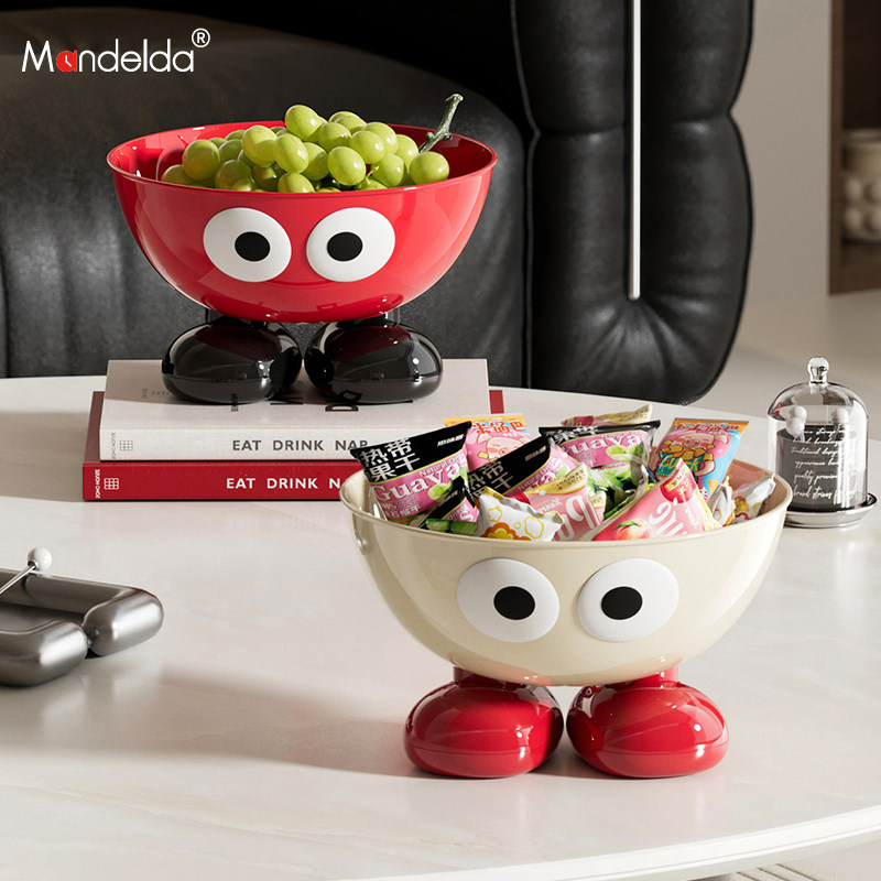 满得达水果盘高级感轻奢家用客厅茶几零食糖果盘创意大号高脚果盘,餐饮具,果盆/果盘/果篮,淘宝优惠券,粉丝福利购,淘宝优惠卷