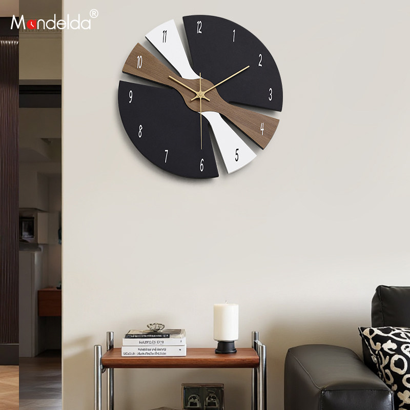 【拯救客厅大白墙】北欧轻奢挂钟