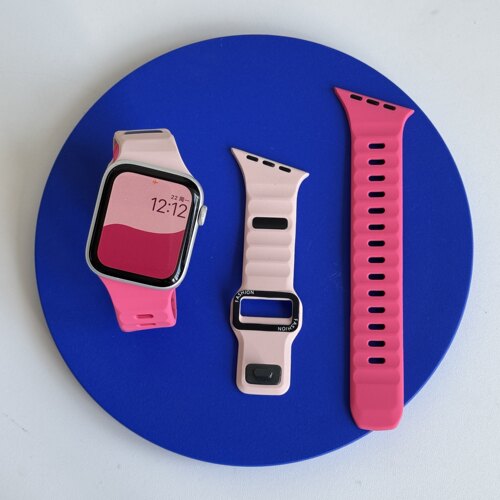 七倒八歪不规则苹果watchUltra表带斜切watchS11/S10/9/8歪斜表带