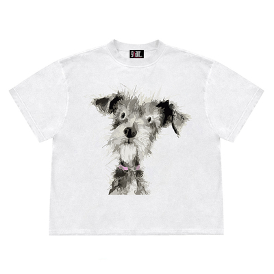 休闲趣味短袖T恤小众设计感上衣