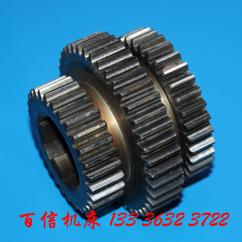 上海齿典龙门铣齿轮动力头铣削头三联齿轮端面铣床齿轮铣边机齿轮