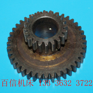 济南二机BH2变速箱齿轮B2016 B1016B1012龙门铣双联齿轮L46 B2012