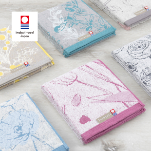 日本制imabari towel今治毛巾进口洗脸薄面巾女纯棉提花亲肤吸水
