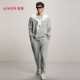 可外穿套装 爱慕先生26春夏轻量生活舒适服睡衣男圆领套头长袖 长裤